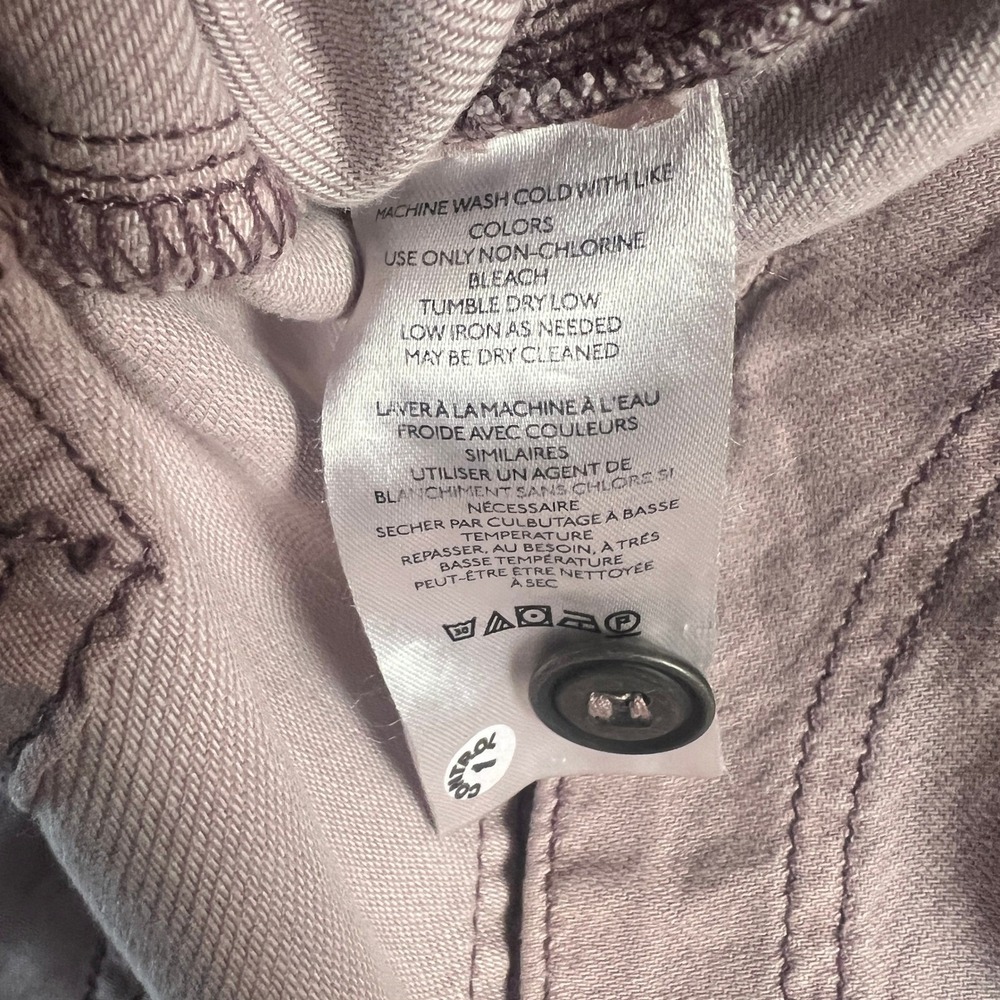 Antropologie PILCRO Utility Dress Women's‎ Large Button Front Pink - Picture 8 of 15